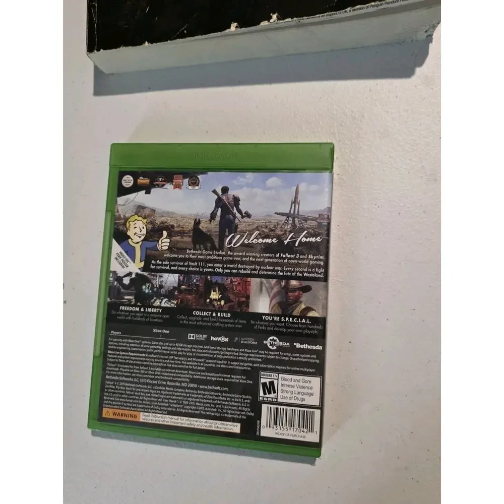 Fallout 4 Game of The Year Edition Prima Official Guide & Xbox One Game
